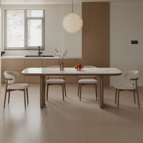 Dining Table Modern Wooden Furniture, Modern Dining Table